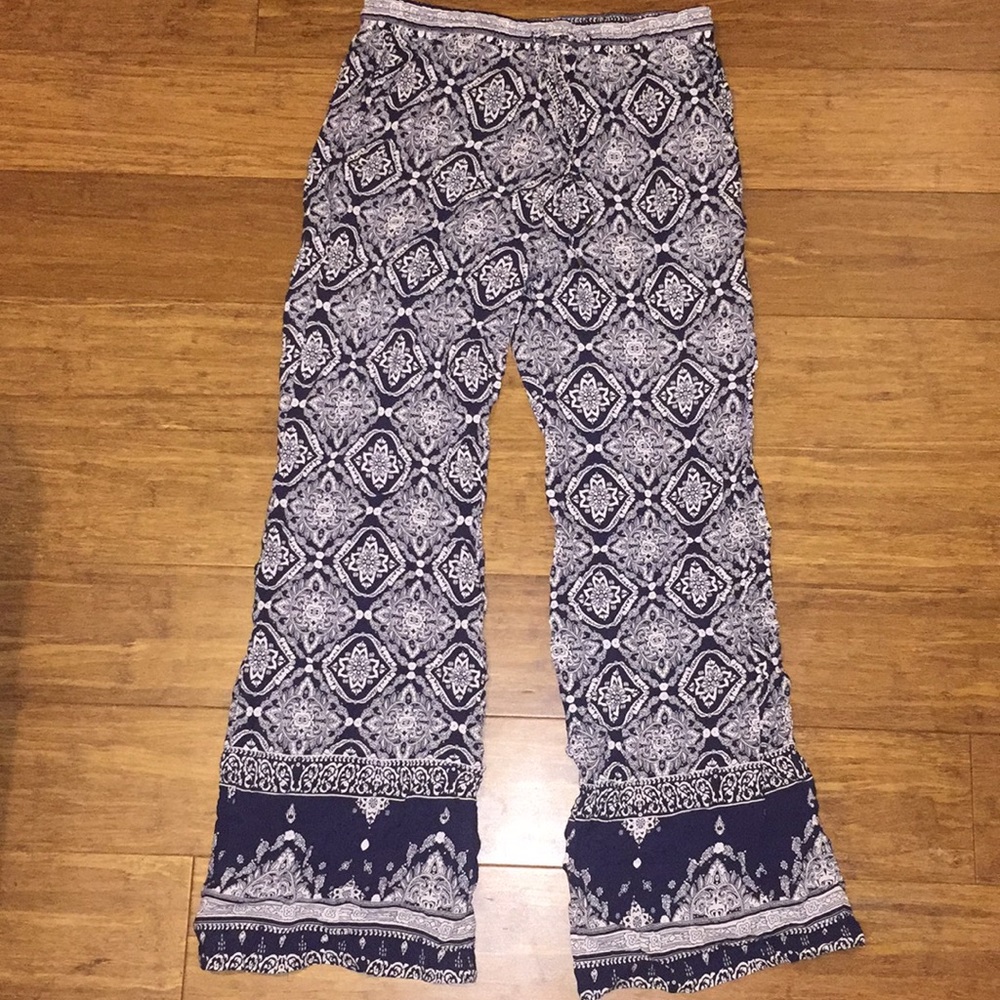 Blue Boho pants